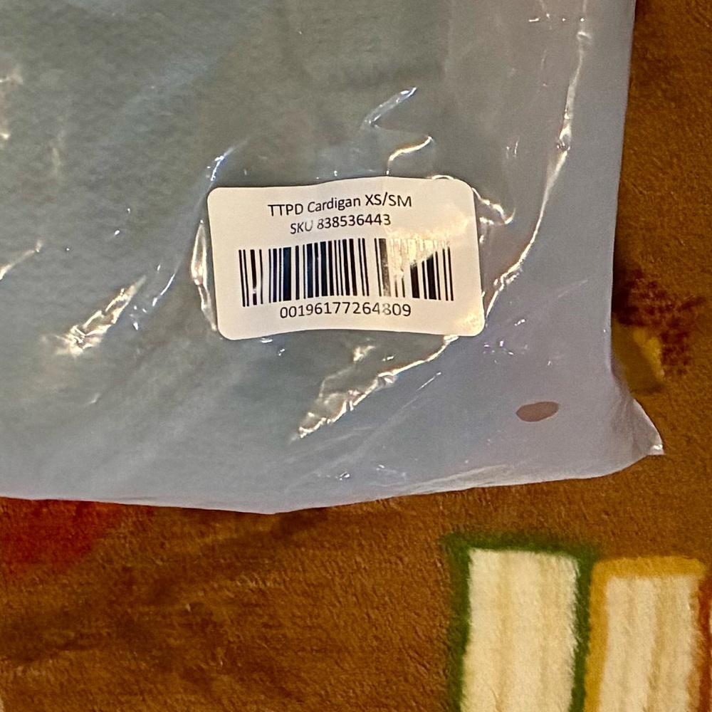 Taylor Swift TTPD Cardigan - Picture 3 of 4